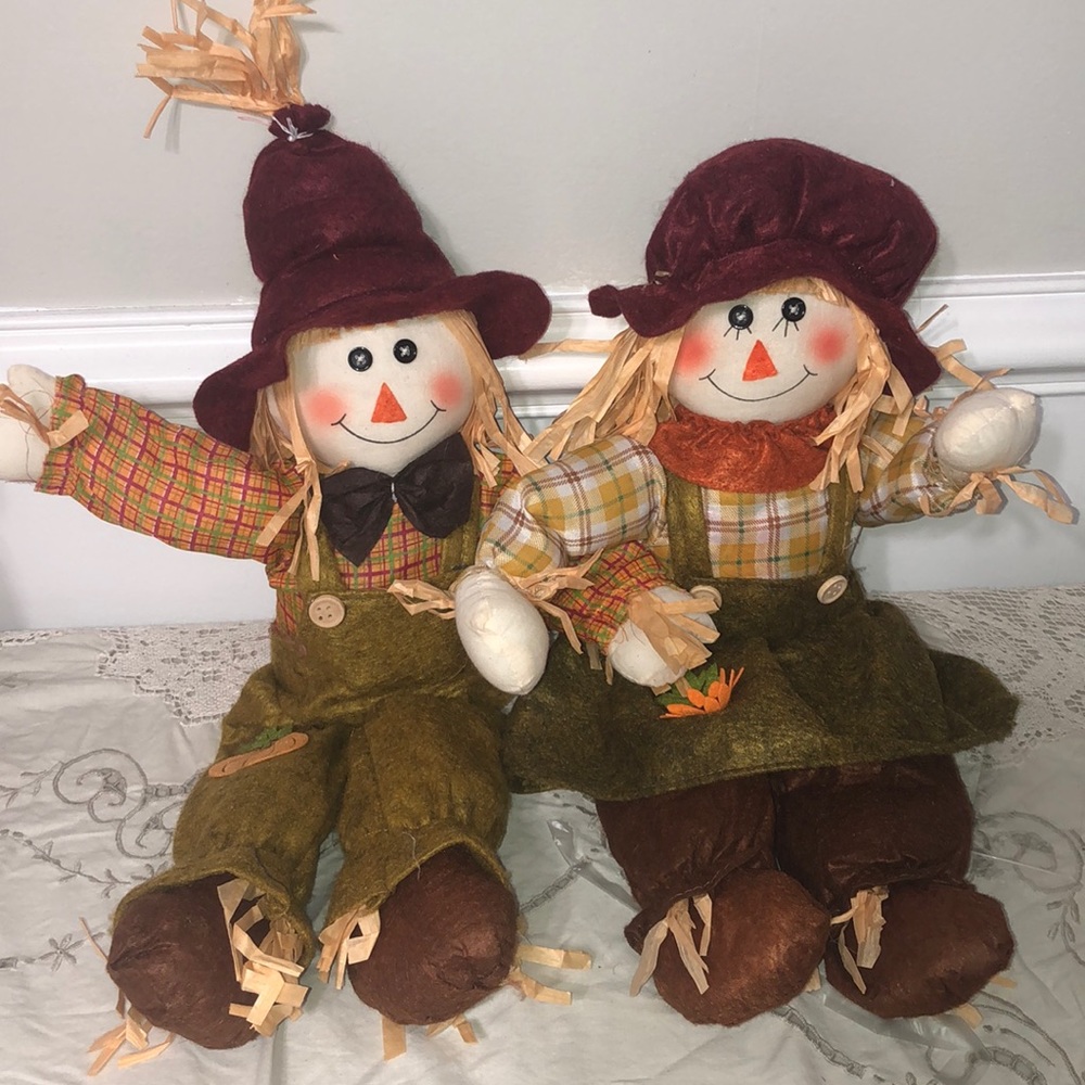 Harvest Scarecrow Dolls